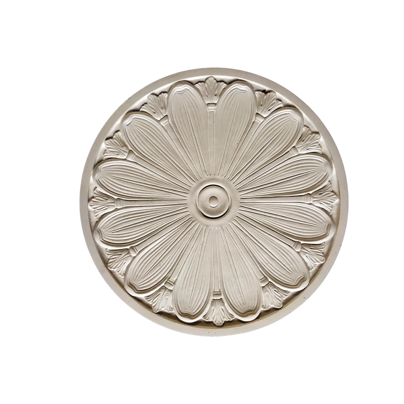 Plaster Medallion--Colonial--16 3/4" Diameter X 7/16" Relief