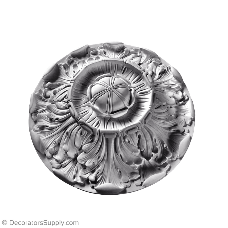 Plaster Medallion--Roman--20 1/2" Diameter X 6" Relief