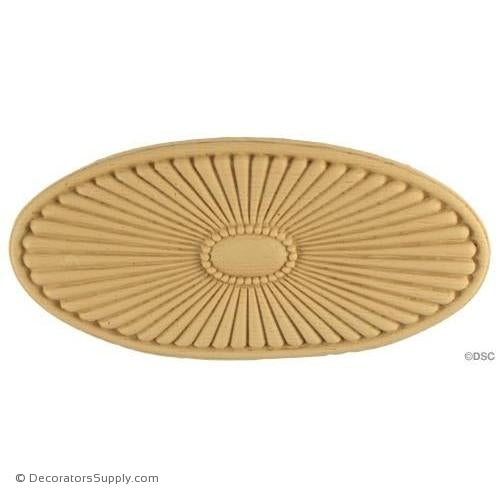 Rosette Oval - Colonial