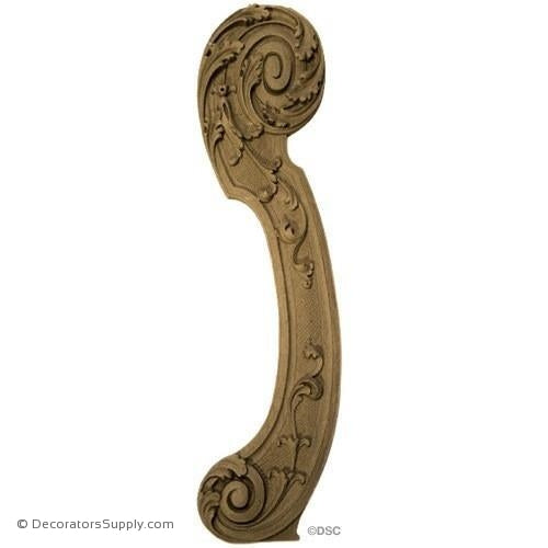 Acanthus Scrolled Furniture Leg-ornaments-for-furniture-wooodwork-Decorators Supply