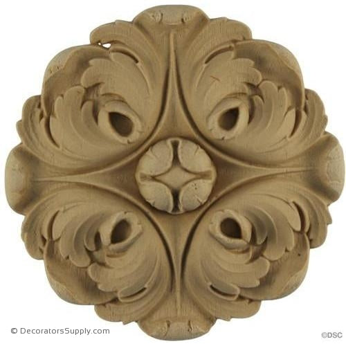 Hundreds of Circle Rosette Appliques and Onlays for Woodwork Furniture