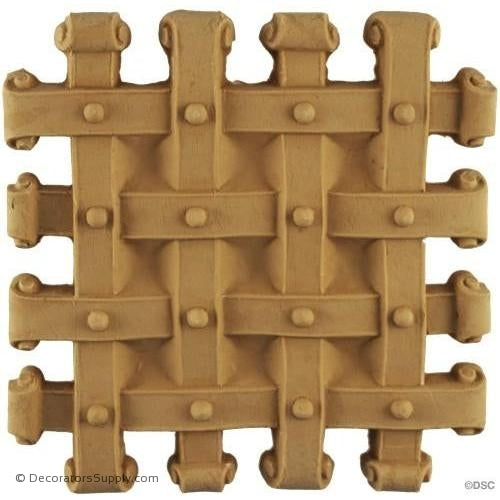 Shield-Gothic 5 1/2H X 5 1/2W - 5/16Relief-furniture-woodwork-ornaments-Decorators Supply