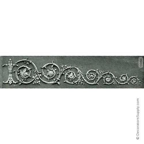 Scroll Design-Mod. Ren. 176 W X 14 1/4 H - 5/8Relief-ornaments-for-woodwork-furniture-Decorators Supply