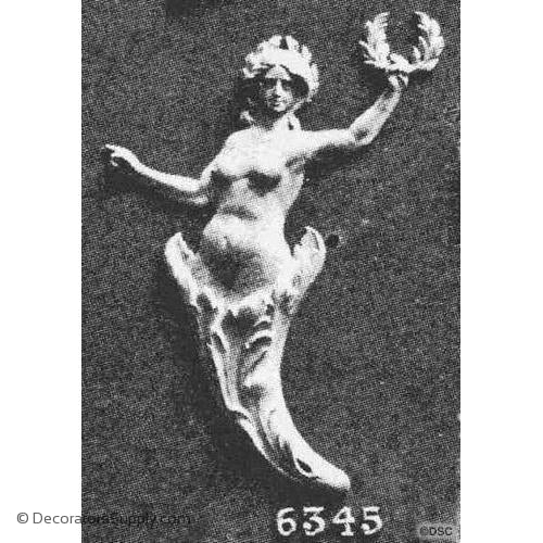 Woman with Torch-Louis XVI 10  3/4H X 7  5/8W - 5/8Relief