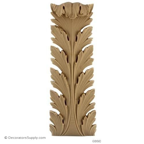 Acanthus-Empire 10H X 3 3/4W - 1-3/8Relief-ornaments-furniture-woodwork-Decorators Supply