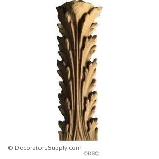 Acanthus-Empire 2 1/2H X 7/8W - 5/16-1/8Relief-ornaments-furniture-woodwork-Decorators Supply