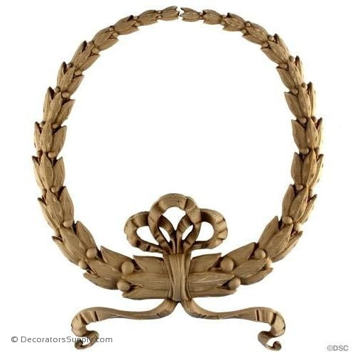 Wreath - Empire-ornaments-for-woodwork-furniture-Decorators Supply
