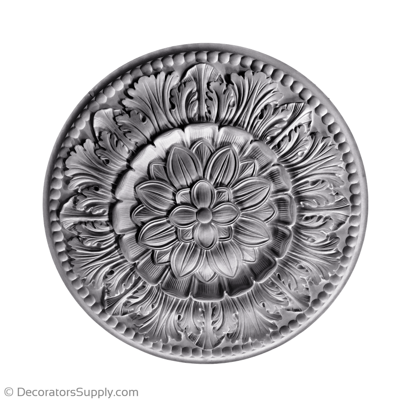Plaster Medallion-Italian Renaissance-30" Dia x 3 3/4" Rel