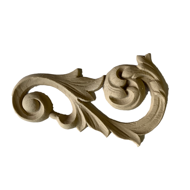 Scroll Louis XV 3 7/8H X 6 1/4W 1/2Relief Decorators Supply