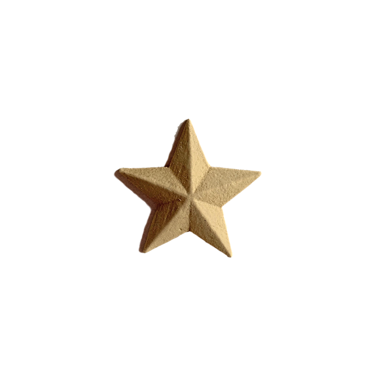 Star - Offered in 10 Sizes From 1/2" to 6"