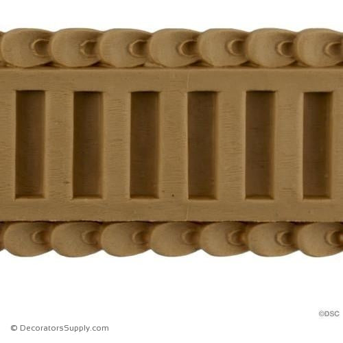 Fluted-French 3H - 3/16Relief-moulding-for-furniture-woodwork-Decorators Supply