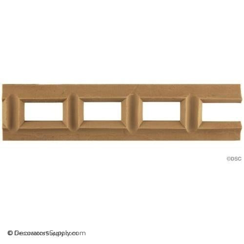 Linear - Classic 2H - 1/4Relief-moulding-for-furniture-woodwork-Decorators Supply