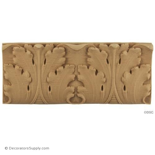 Acanthus - Italian 3 3/8 Hight - 3/8 Relief-woodwork-furniture-lineal-ornament-Decorators Supply