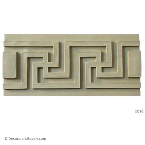 Greek Key -Classic 4 3/4H - 5/8Relief-moulding-for-woodwork-furniture-Decorators Supply