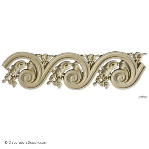 Vitruvian Wave-Louis XVI 4H - 1/4Relief-moulding-for-furniture-woodwork-Decorators Supply
