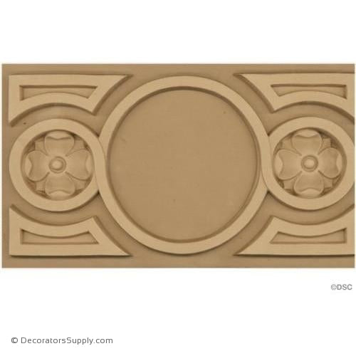 Linear - Romanesque 4 3/4" H - 9/16Relief-lineal-for-woodwork-furniture-Decorators Supply