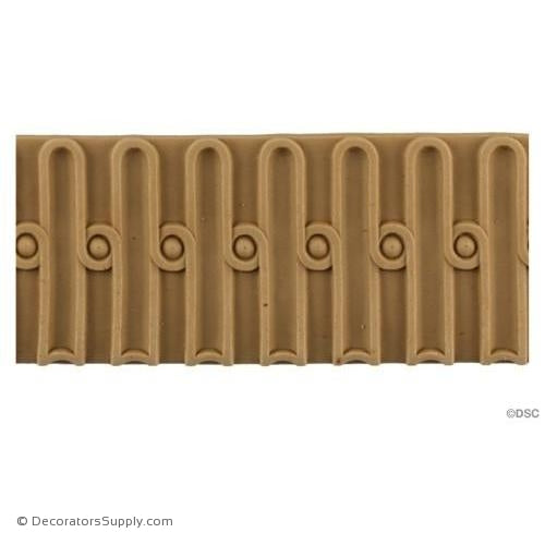 Fluted-Colonial 2 1/16H - 1/4Relief-moulding-for-furniture-woodwork-Decorators Supply