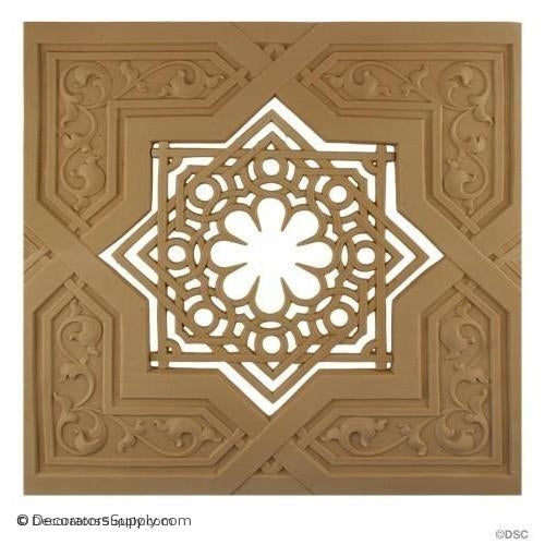 Linear - Moorish 14 1/4H - 3/16Relief-moulding-for-furniture-woodwork-Decorators Supply