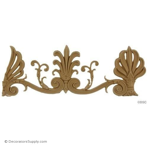 Fleur de Lis Wood Appliques, Trim, and Crown Moulding