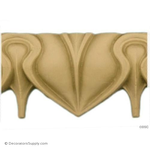 Lambs Tongue-Classic 1 7/8H - 1 1/8Relief-moulding-furniture-woodwork-Decorators Supply