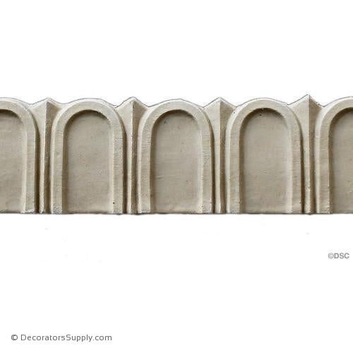 Fluted Linear - Roman 1 5/8H - 3/16Relief-woodwork-furniture-lineal-ornament-Decorators Supply