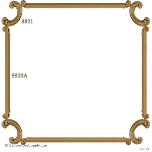 Wall Panel Design - 4-9821 12FT-9920A-ornate-french-Decorators Supply