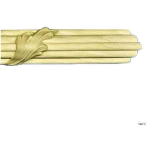Poplar Panel Moulding With Acanthus Leaf Onlay- 7/8H - 1/2Rf