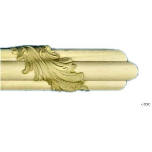 Poplar Panel Moulding With Acanthus Leaf Onlay-1 1/4H - 7/8R