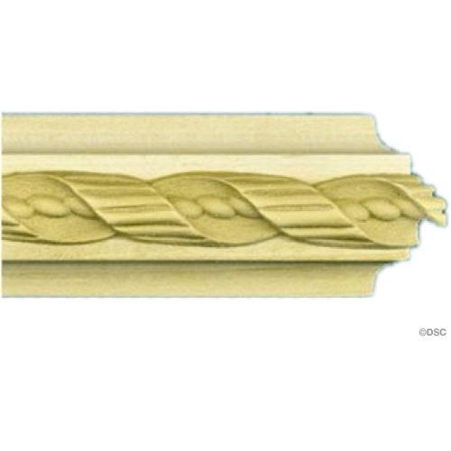 Poplar Panel Moulding With Rope Onlay- 1  1/2H - 5/8Relief