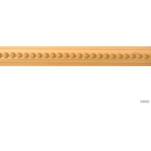 Poplar Panel Moulding With Bead Onlay- 1  5/8H - 11/16Relief