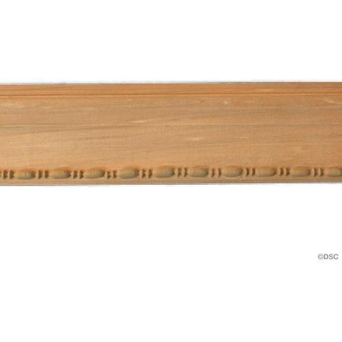 Poplar Panel Mldg With Bead & Reel Onlay- 2  3/4H - 1/2Rlf