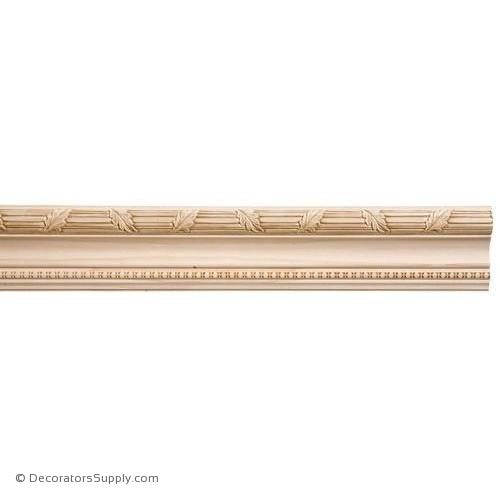 Case Moulding - Embossed - 1 1/4" x 4" Wide