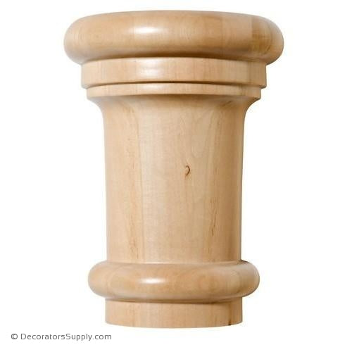 Traditional Style Wood Capital - (Cherry & Maple)