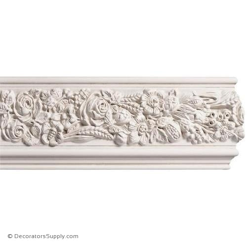 Mon Reale® Frieze Moulding-Country Flowers-13/16" x 5 1/2" W