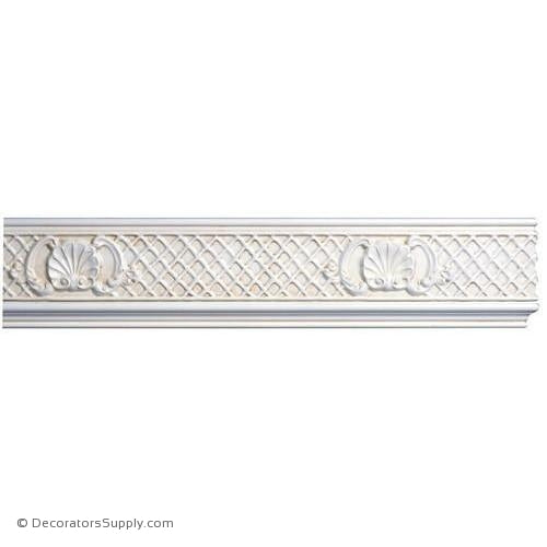 Mon Reale® Frieze Moulding-Shell and Fret-13/16" x 5 1/2" W