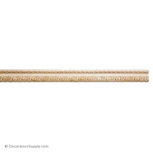 Panel Moulding - Embossed - 3/4" x 2" Wide