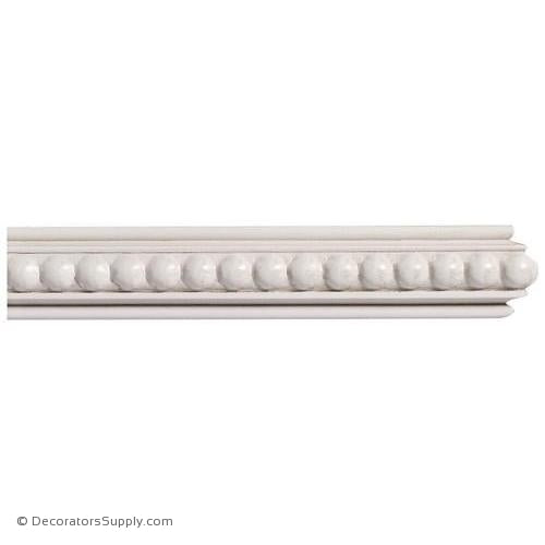Mon Reale® Panel Moulding -Small Beads- 5/8" x 1" Wide
