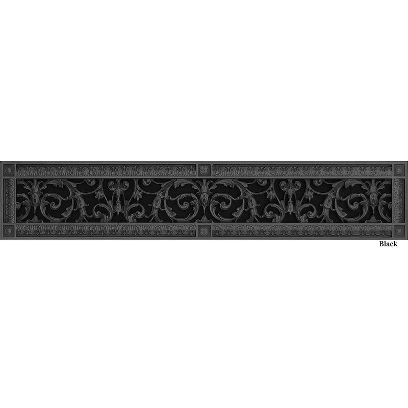 RESIN LOUIS XIV GRILLE - 4X30 DUCT, 6 X 32 FRAME