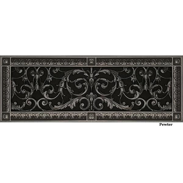 RESIN LOUIS XIV GRILLE - 6X20 DUCT, 8 X 22 FRAME