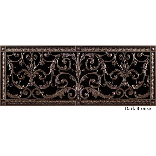 RESIN LOUIS XIV GRILLE - 10X30 DUCT, 12 X 32 FRAME