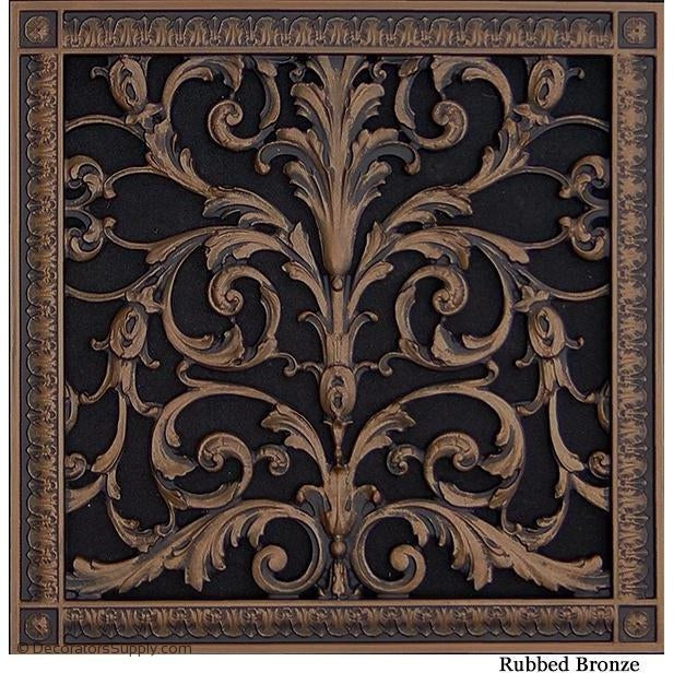 Grilles and Registers in Classic Styles and Complementary Finishes