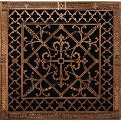 RESIN ARTES & CRAFTS GRILLE - 16X16 DUCT, 18 X 18 FRAME-BAI HVAC Grille-vent-cover-Decorators Supply