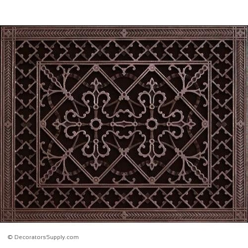 RESIN ARTES & CRAFTS GRILLE - 16X20 DUCT, 18 X 22 FRAME-BAI HVAC Grille-vent-cover-Decorators Supply