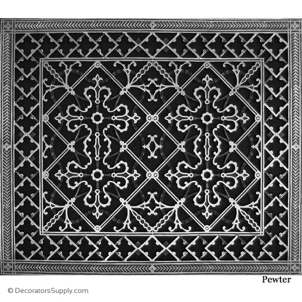 RESIN ARTES CRAFTS GRILLE 20X24 DUCT, 22 X 26 FRAME