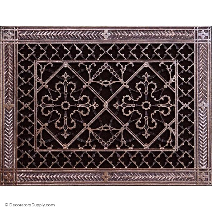 RESIN ARTES & CRAFTS GRILLE - 10X14 DUCT, 12 X 16 FRAME-BAI HVAC Grille-vent-cover-Decorators Supply