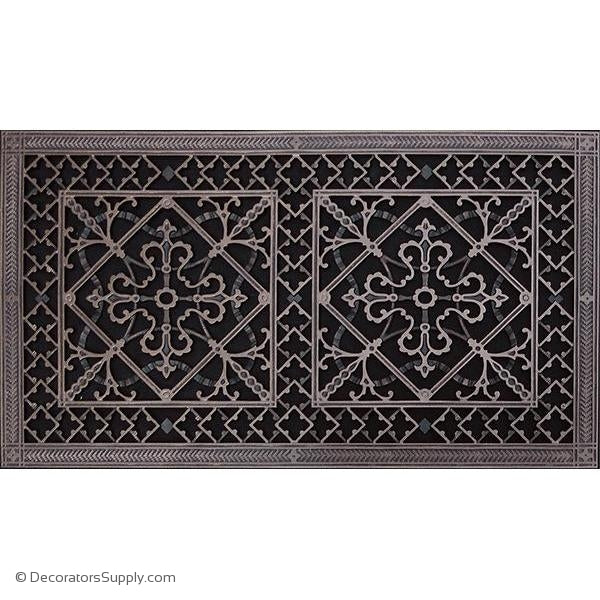 RESIN ARTES & CRAFTS GRILLE- 16X30DUCT, 18 X 32 FRAME-BAI HVAC Grille-vent-cover-Decorators Supply