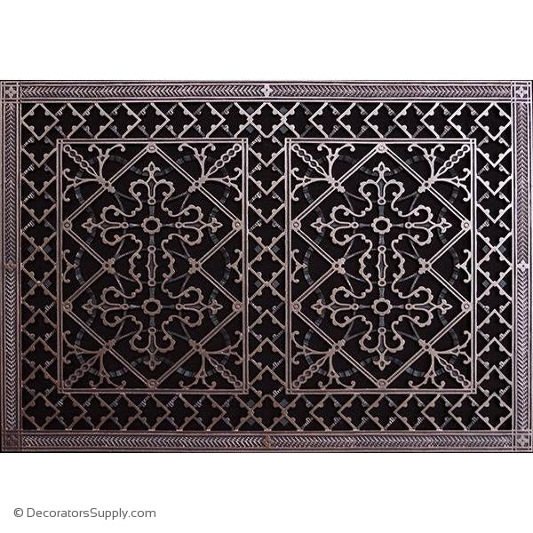 RESIN ARTES & CRAFTS GRILLE - 20X30DUCT, 22 X 32 FRAME-BAI HVAC Grille-vent-cover-Decorators Supply