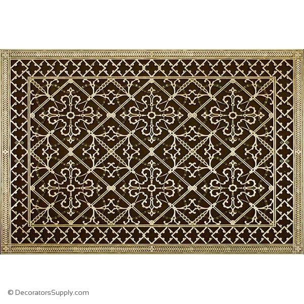 RESIN ARTES CRAFTS GRILLE 24X36 DUCT, 26 X 38 FRAME