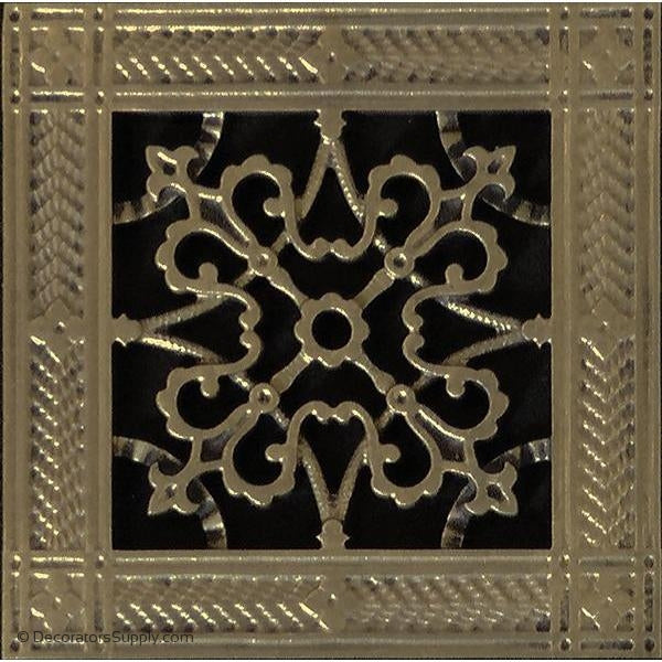 RESIN ARTES CRAFTS GRILLE 6X6 DUCT, X FRAME - Main Image