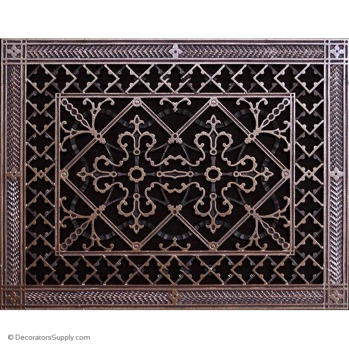 RESIN ARTES & CRAFTS GRILLE - 12X16 DUCT, 14 X 18 FRAME-BAI HVAC Grille-vent-cover-Decorators Supply